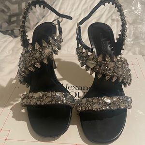 Alexander McQueen Crystal heels
